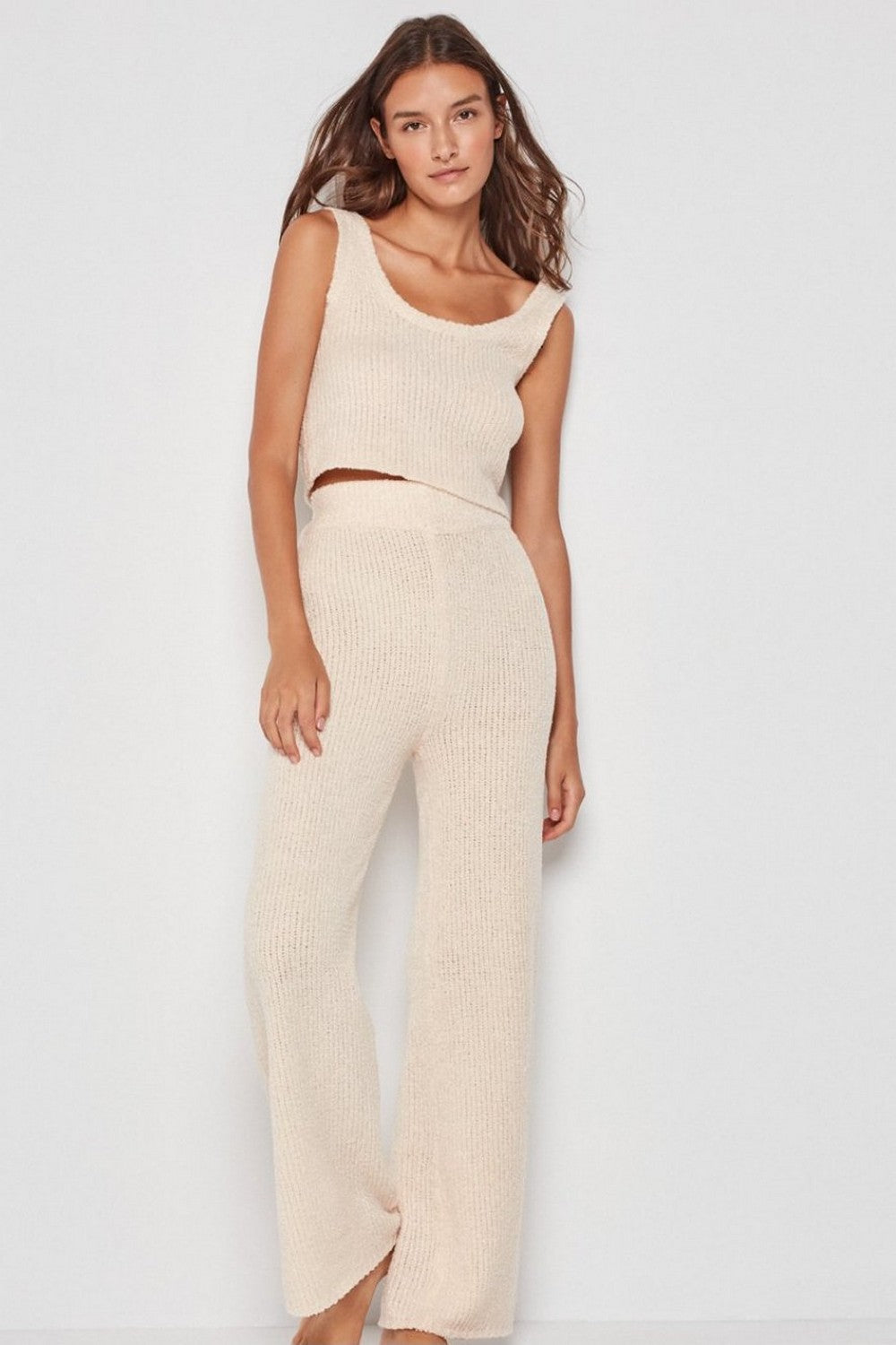 В'язані штани для дому 3/1963 beige