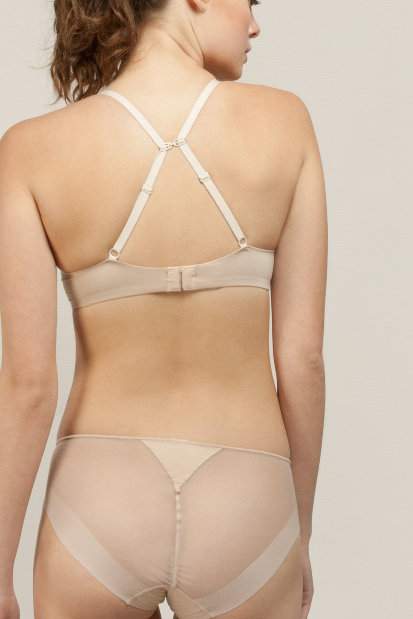 Гладкий бюстгальтер push-up 350 Memory Fit