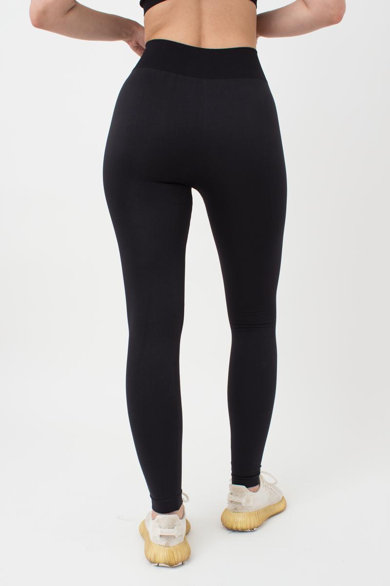 Бесшовные леггисны из микрофибры 1005298 Leggings Model 2 black