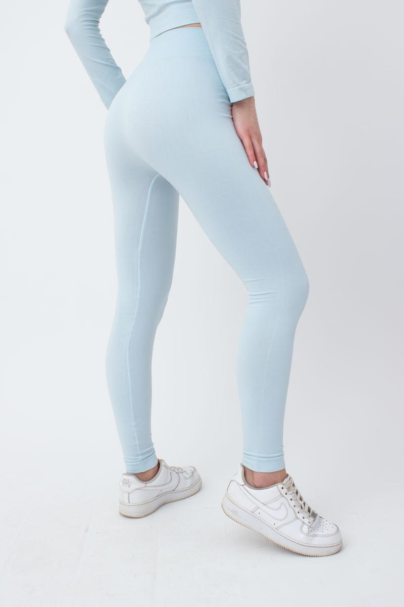 Бесшовные леггисны из микрофибры 1005298 Leggings Model 2 spun sugar