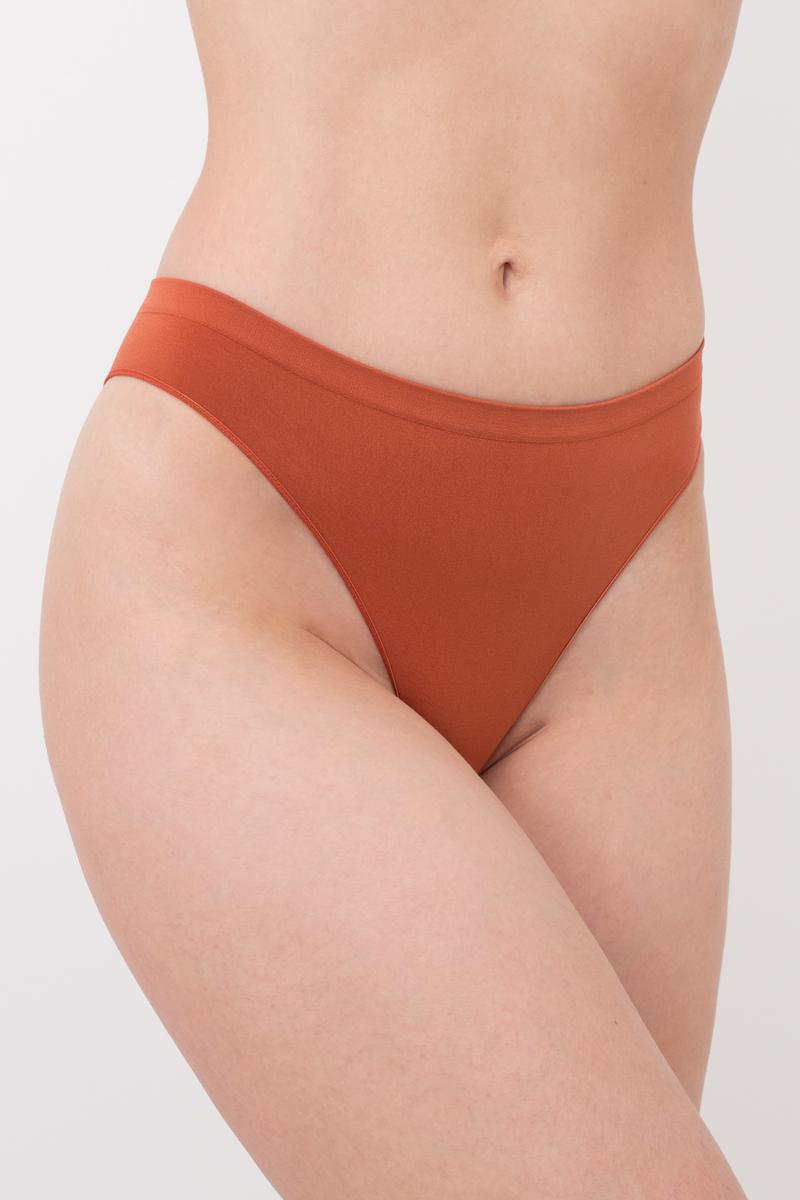 Бесшовные трусики бразилиана 1009644 Brasilian Briefs Color burnt sienna