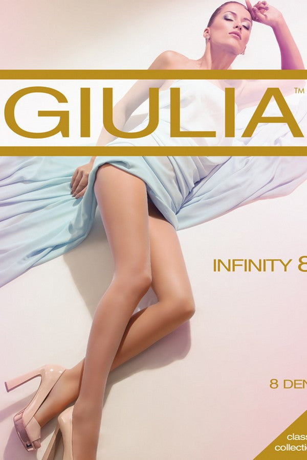 Колготки без шортиков с охлаждающим эффектом Infinity 8 den