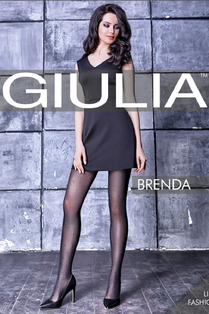 Колготки в горошек Brenda 1 40d