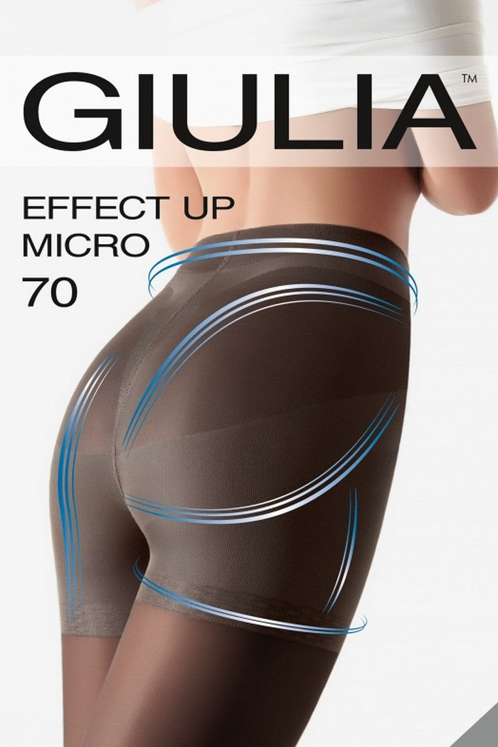 Колготки с моделирующими шортиками Effect Up micro 70d