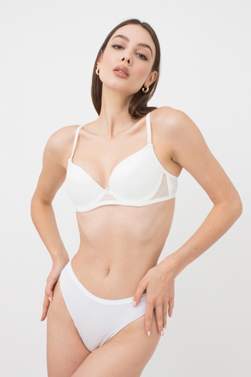 Кружевной бюстгальтер push-up Laura UP-00001750 whisper white