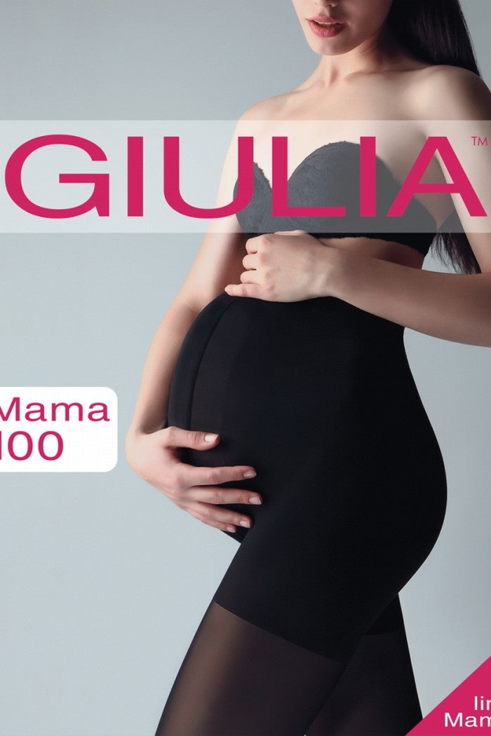 Колготки для беременных из микрофибры Mama 100d