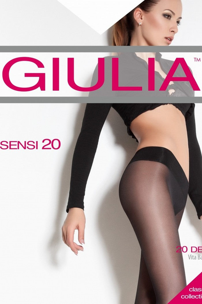 Колготки без шортиков с низкой талией Sensi Vita Bassa 20d