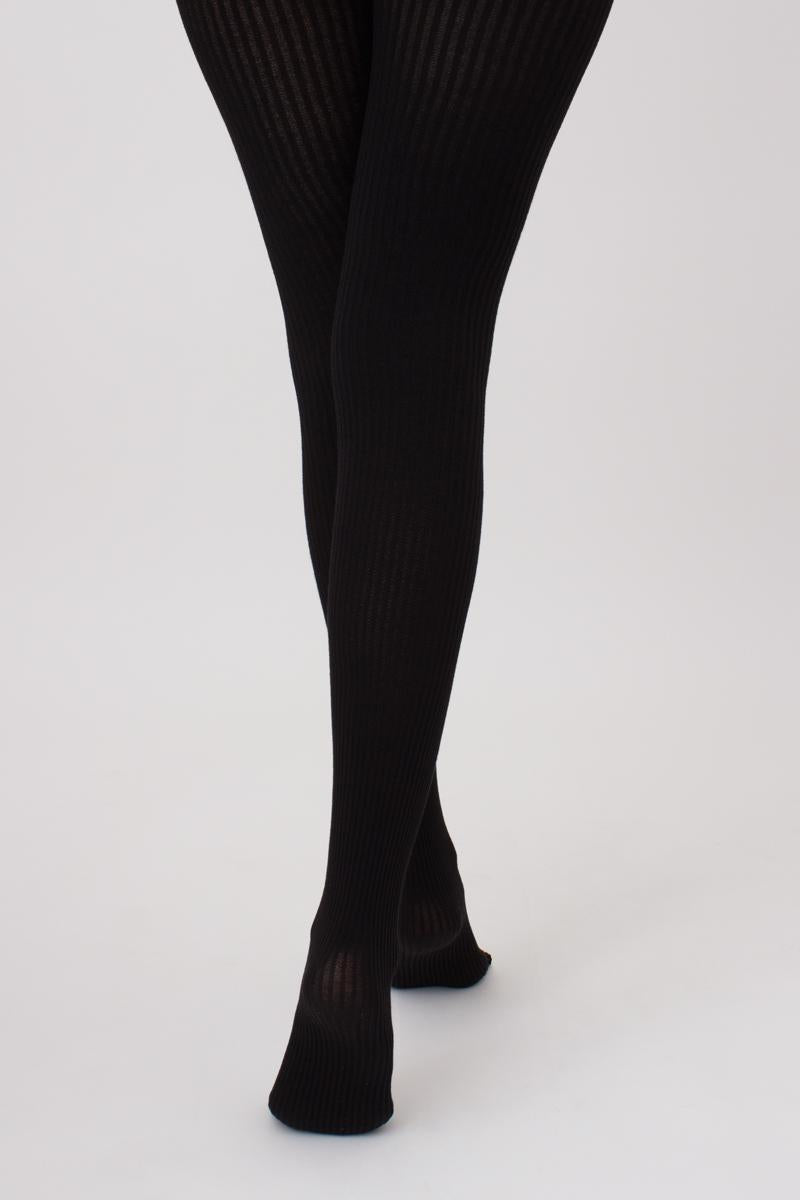 Хлопковые колготки в полоску Shell 1 150d