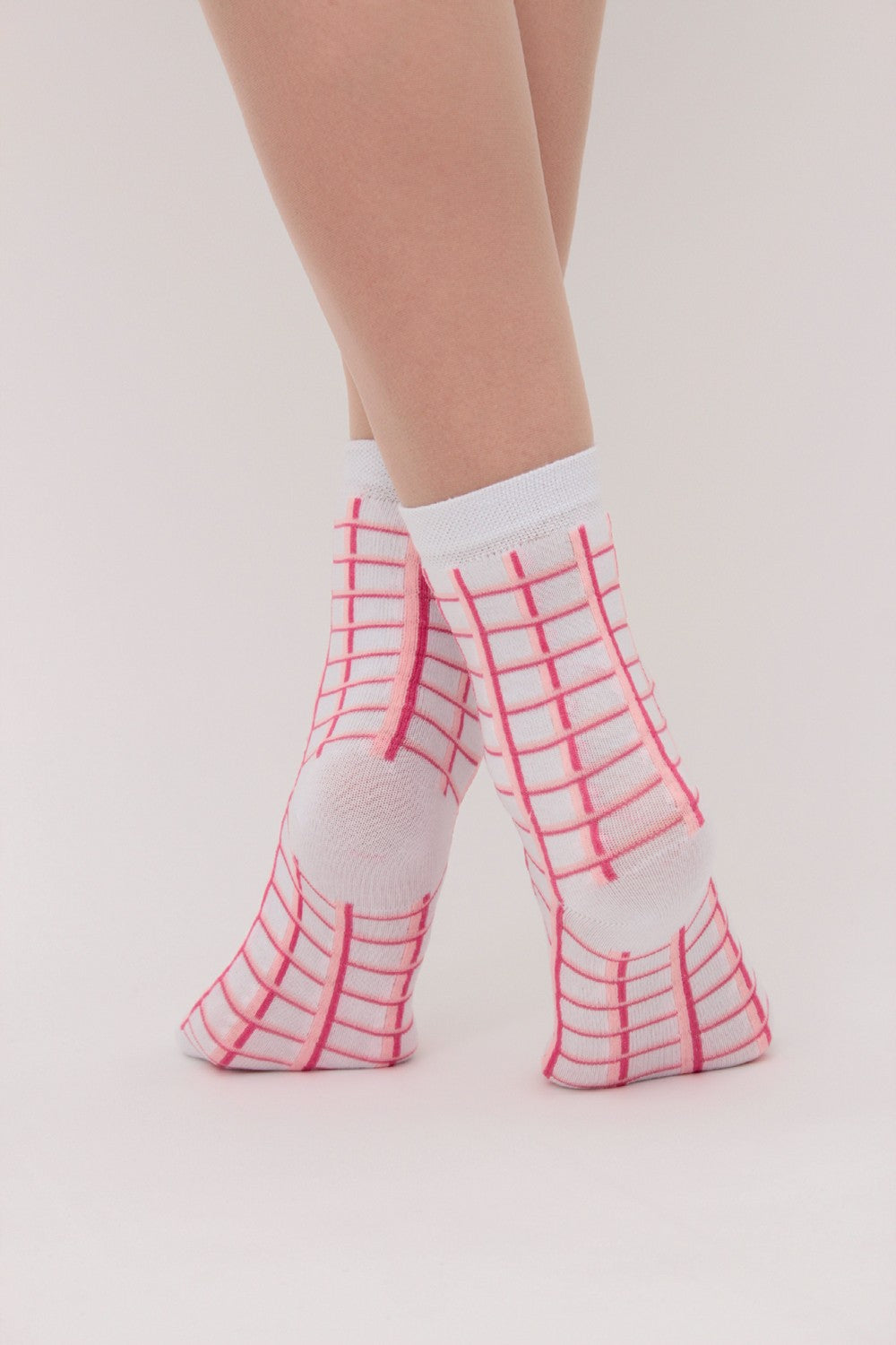 Набор носков с принтом WS2 Set 9 (5 шт.) white/silver/iron/silver melange