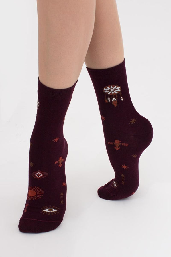 Бавовняні шкарпетки WS3 Boho 004