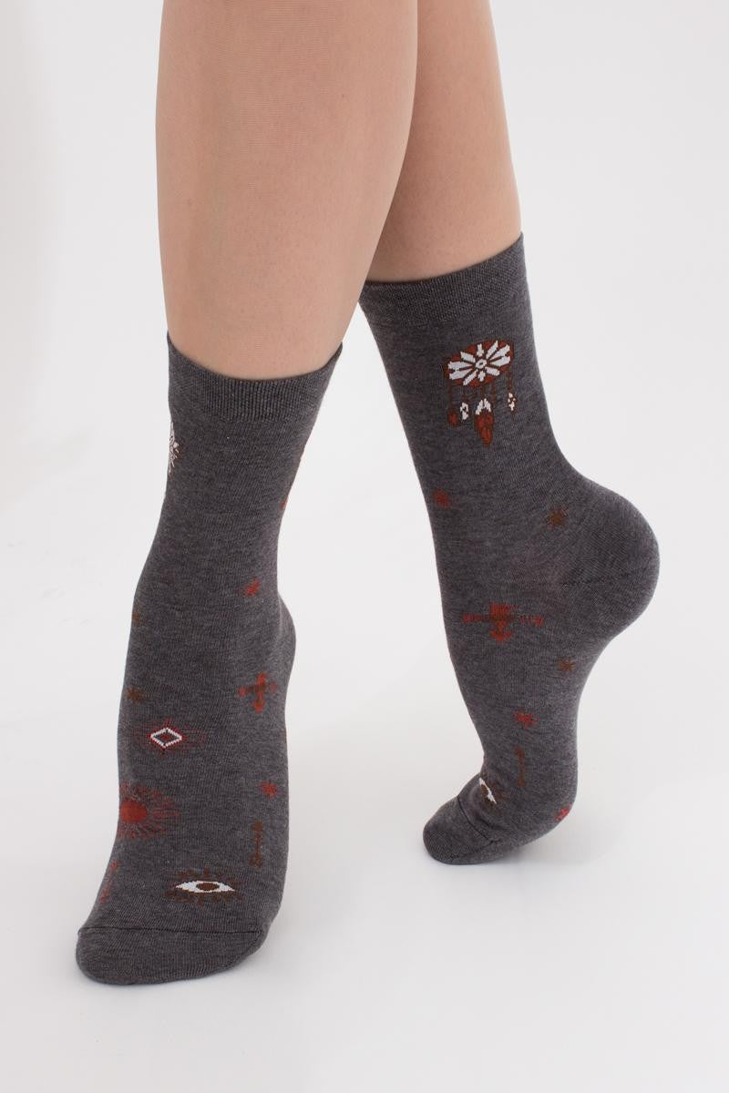 Бавовняні шкарпетки WS3 Boho 004