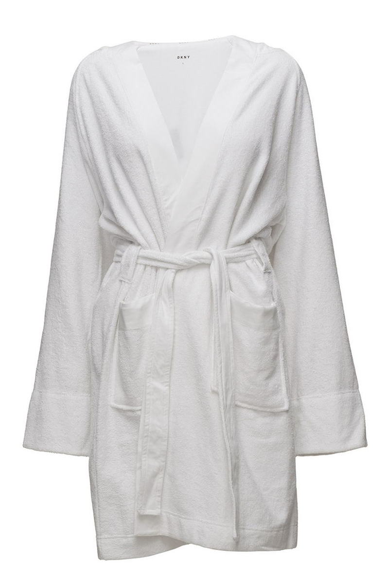 Халат с капюшоном YI2019259/100 white