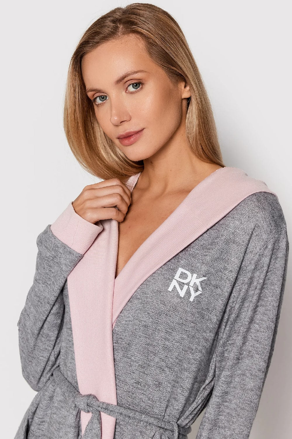 Трикотажный халат с капюшоном YI2022485/030 sidewalk