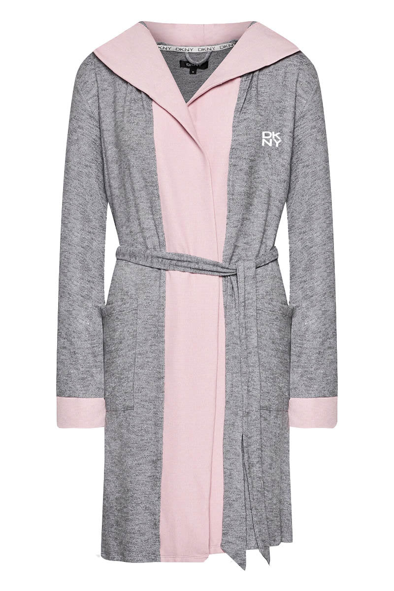 Трикотажный халат с капюшоном YI2022485/030 sidewalk