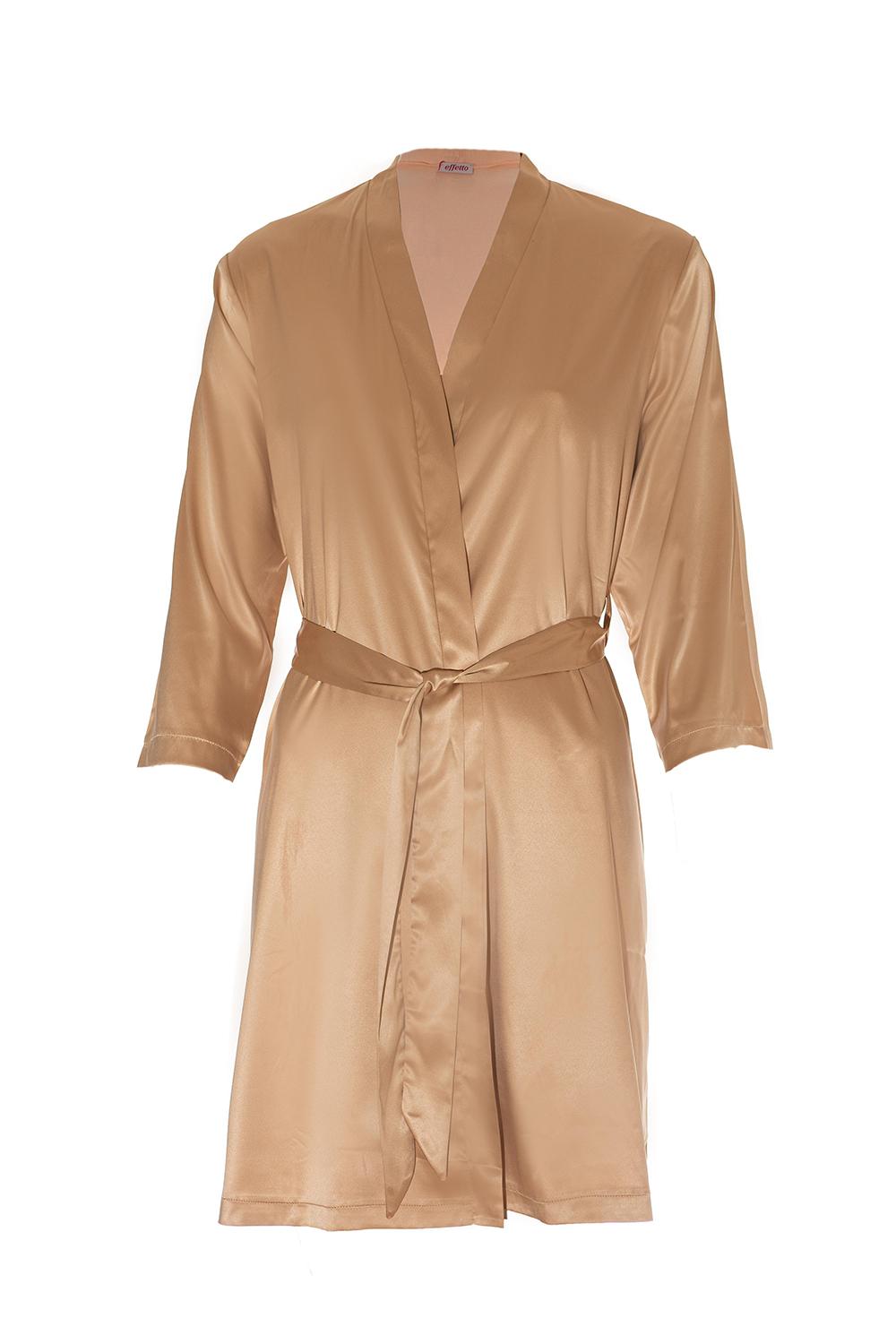 Халат из сатина S03200 beige