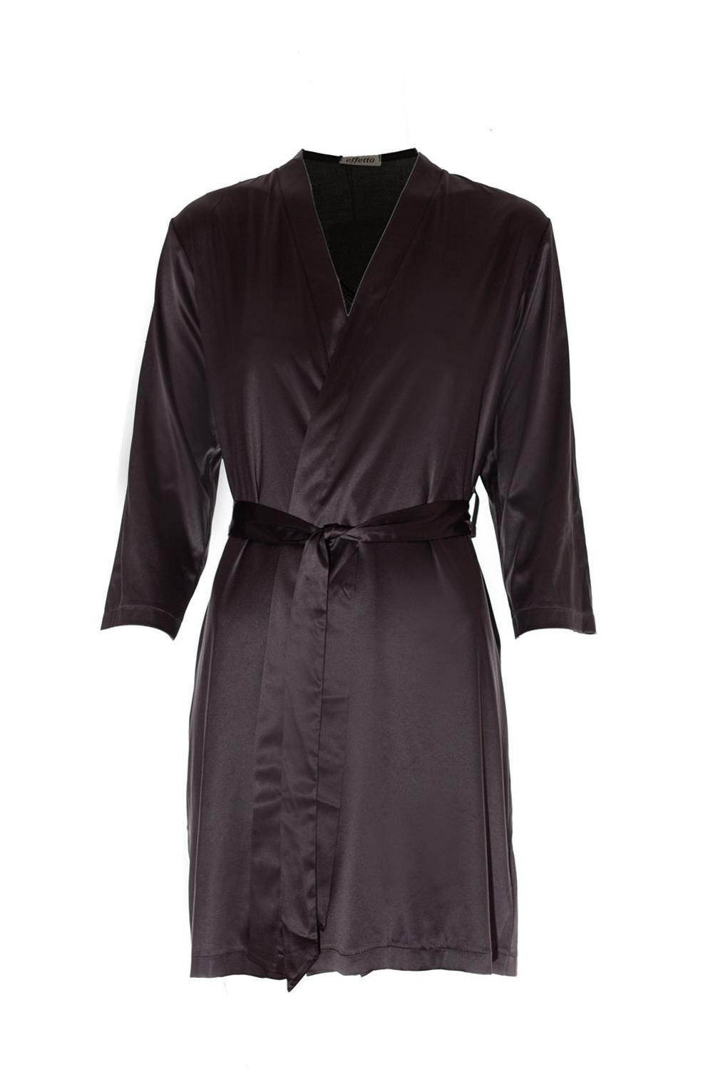 Халат из сатина S03200 gray