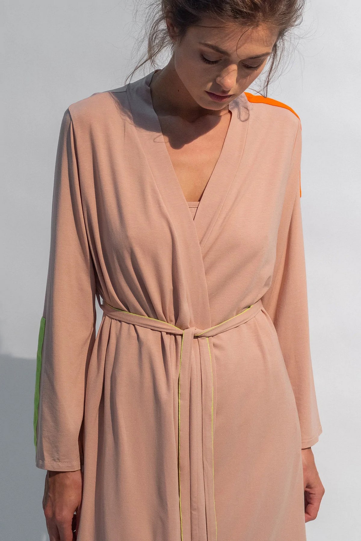 Халат из модала 211401-15 Lovely Break sand