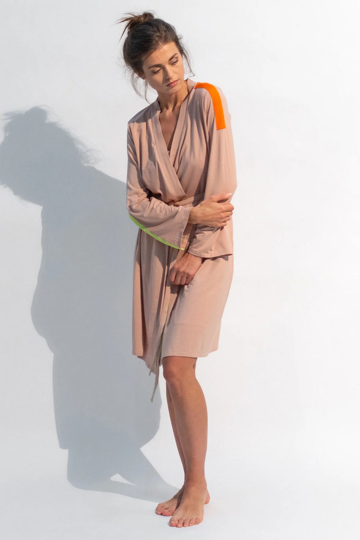 Халат з модалу 211401-15 Lovely Break sand