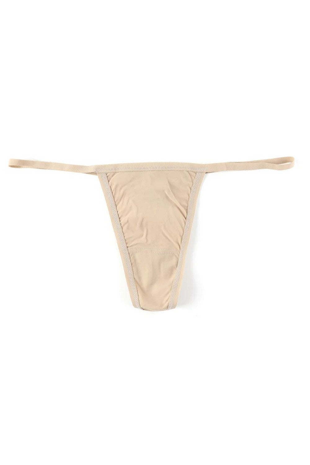 Трусики стринг из микрофибры 6J2054B Breathe taupe