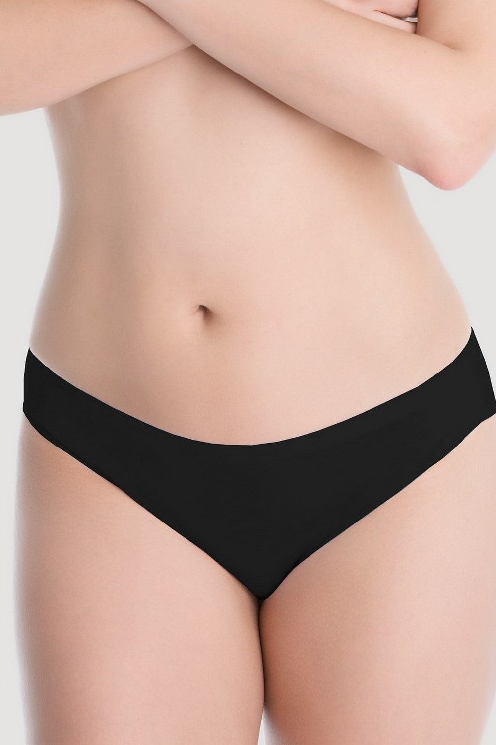 Хлопковые бесшовные трусики слип Cotton Hi-cut