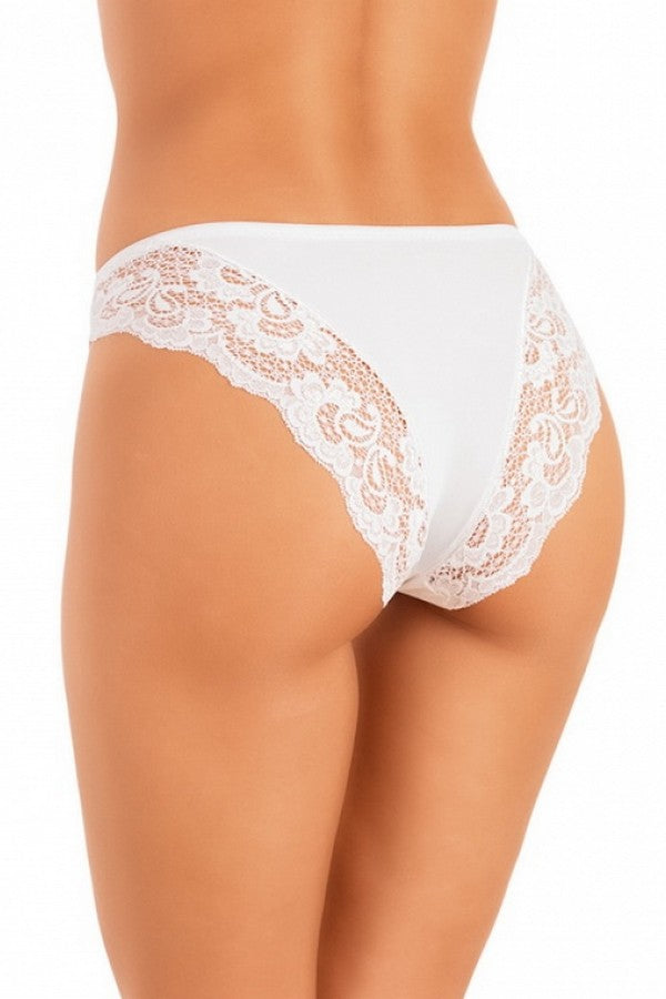 Трусики брифы с кружевом 1186