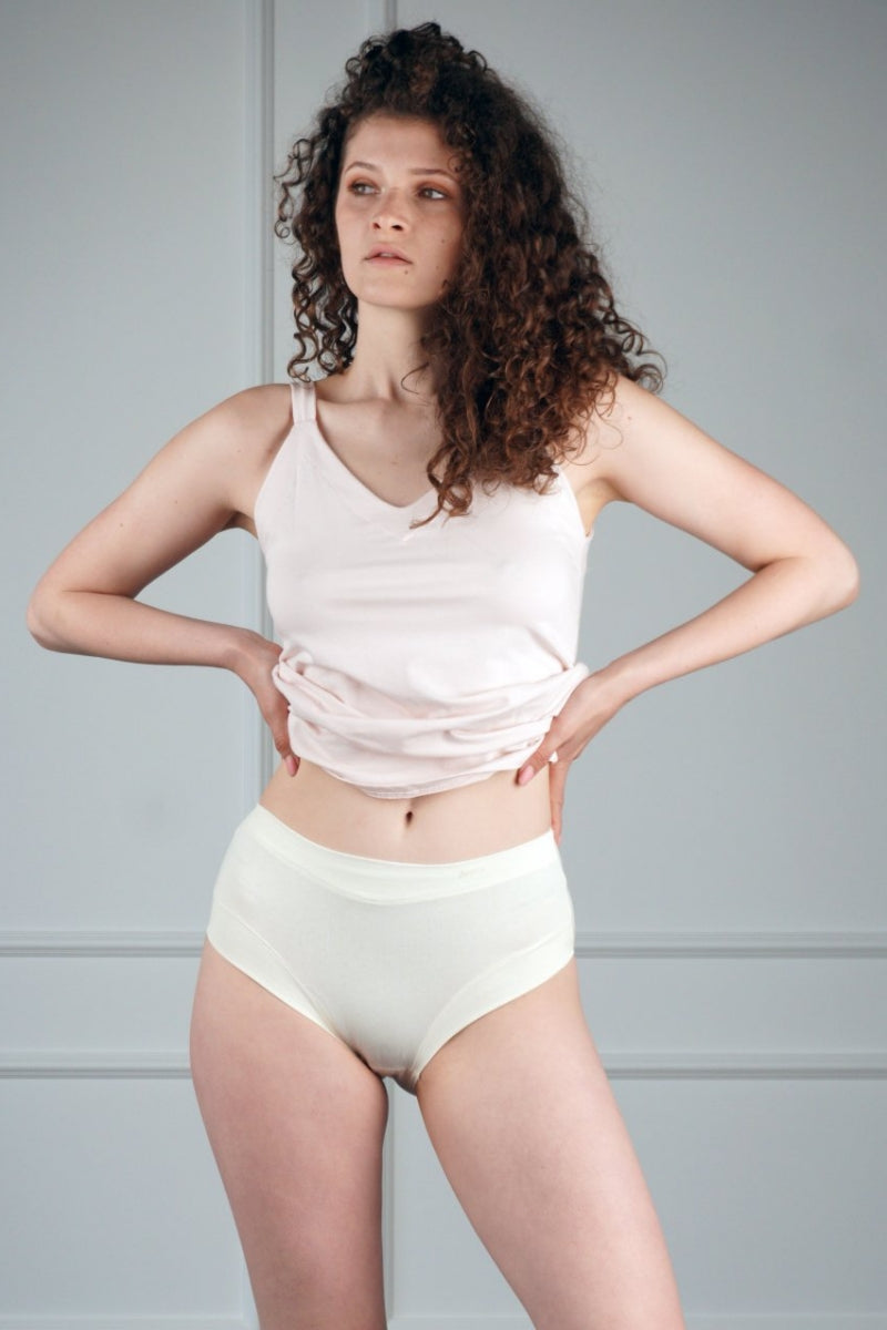 Высокие трусики слип 31394 Perfect Day Cotton white