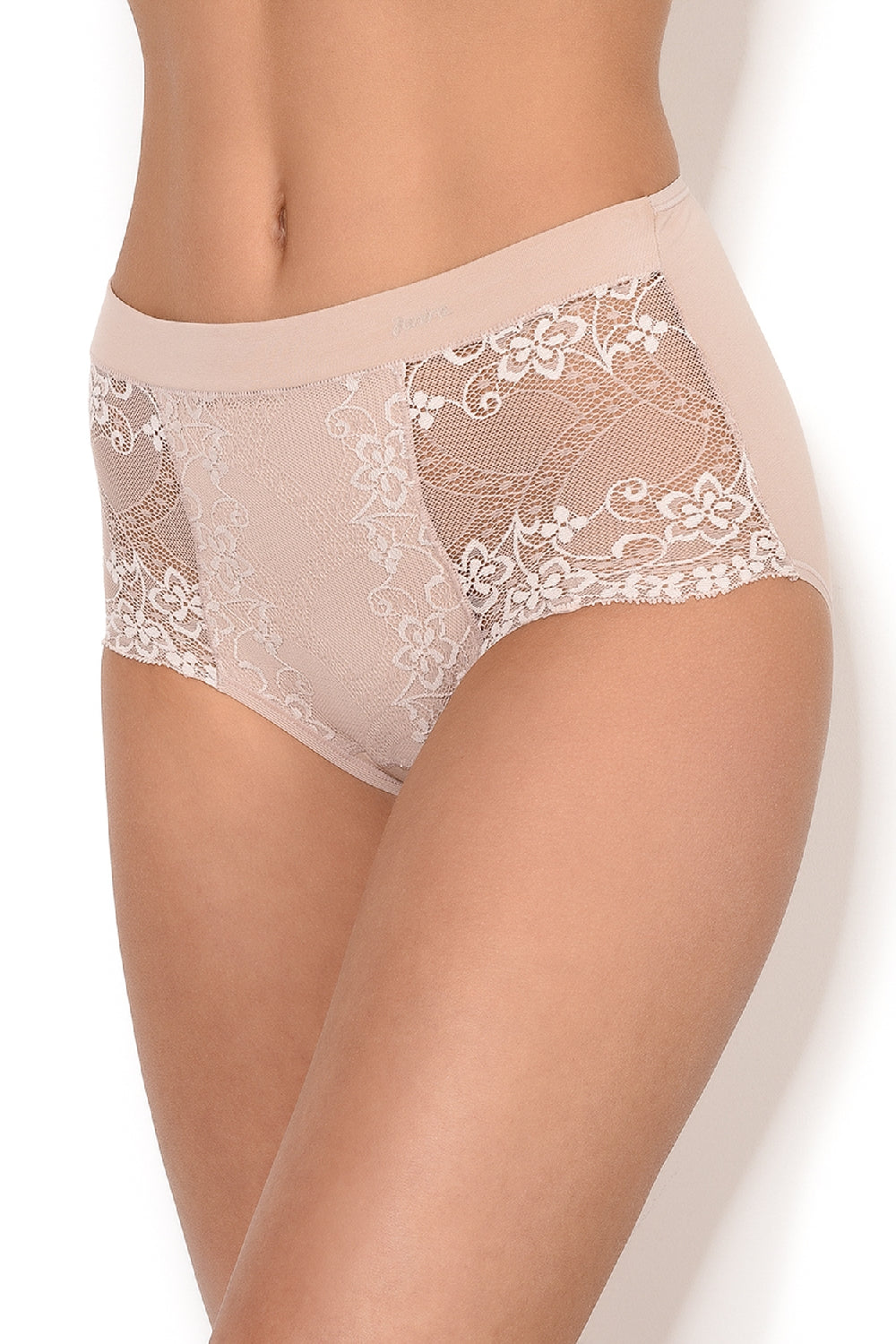 Бавовняні трусики сліпи з мереживом 31690 Braga charm cotton