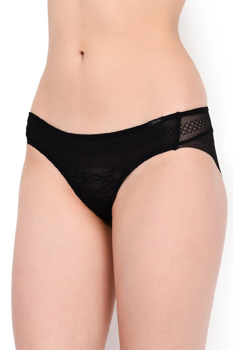 Бесшовные трусики слип с кружевом 31612 Bond magic band