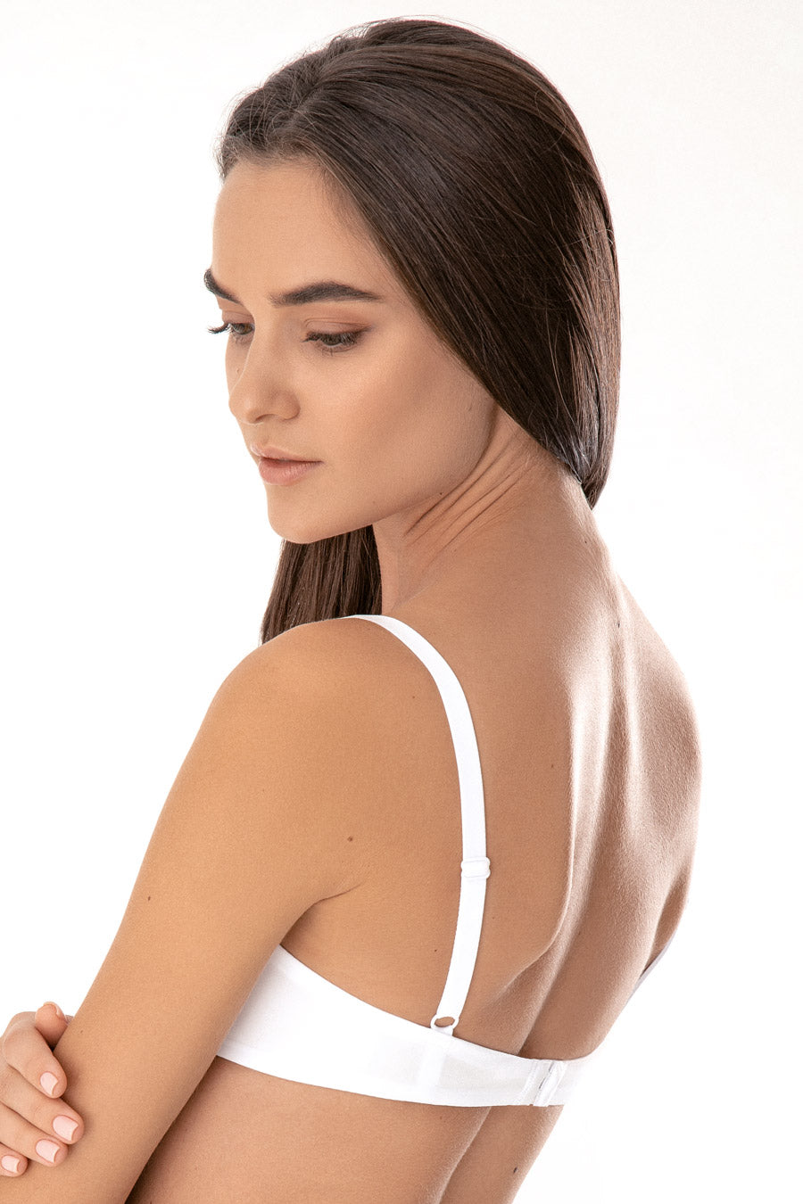 Бесшовный бюстгальтер push-up 1000 Siri white