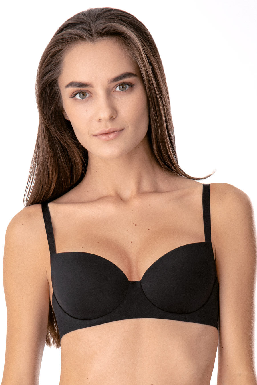 Бюстгальтер с плотными чашками 1002 Leia black