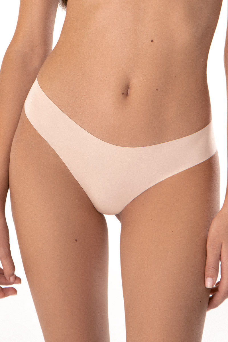 Бесшовные трусики стринг 6103 Madison beige