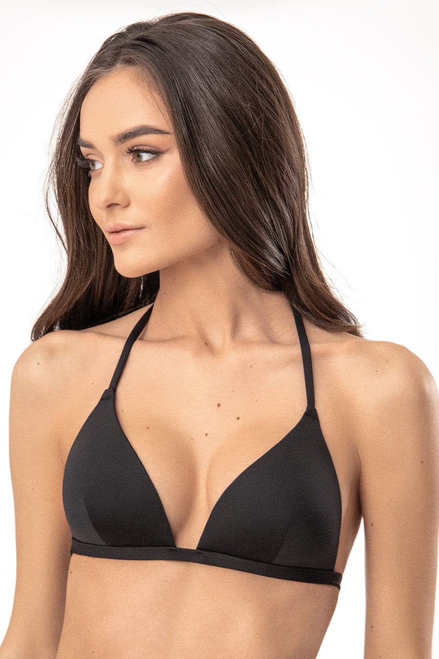 Купальный бюстгальтер хальтер 6316/19 Mila black