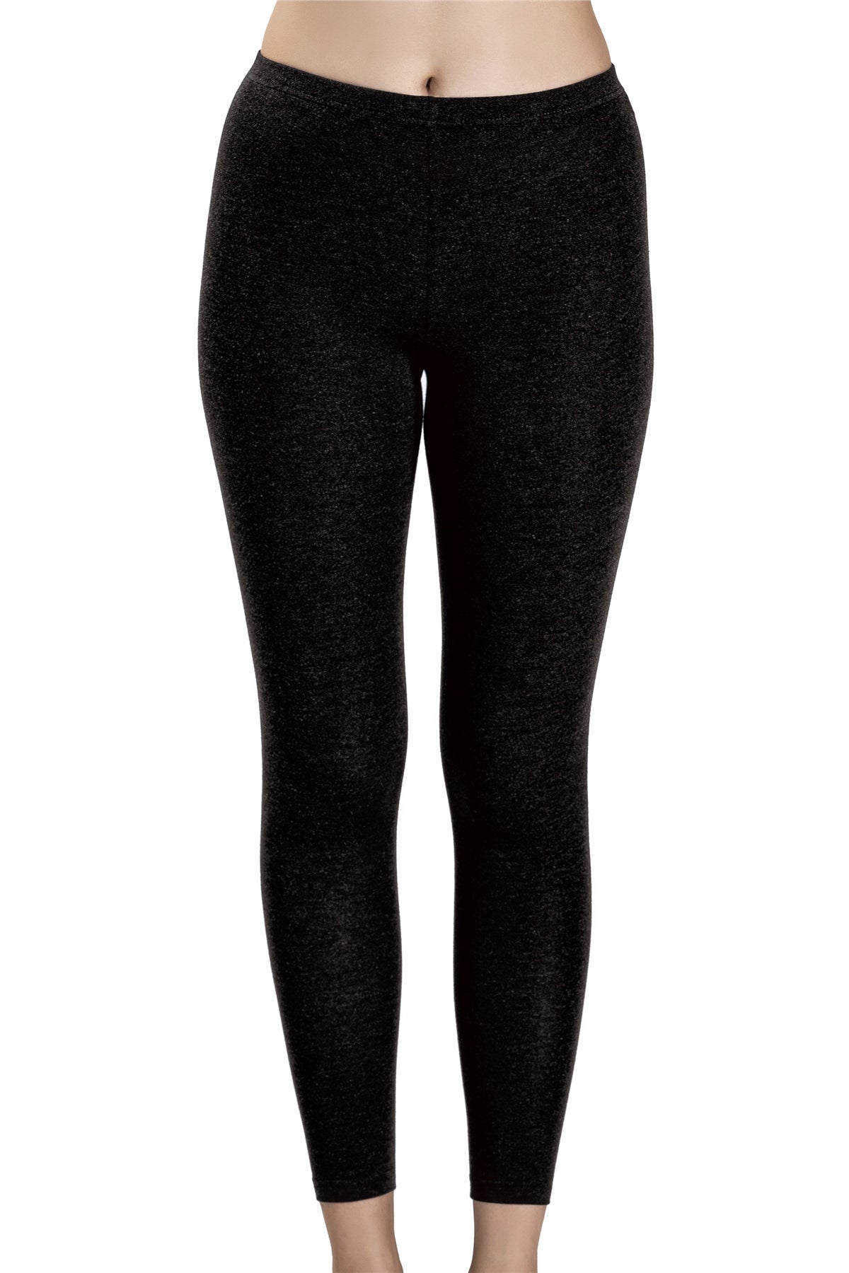 Термолеггинсы из вискозы 599 black