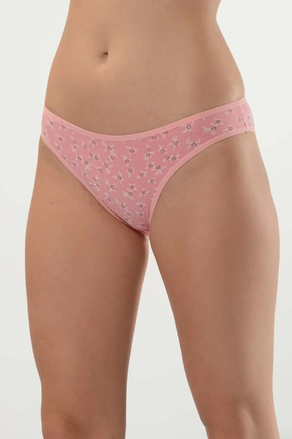 Хлопковые трусики слип с принтом 669 (5 шт.)