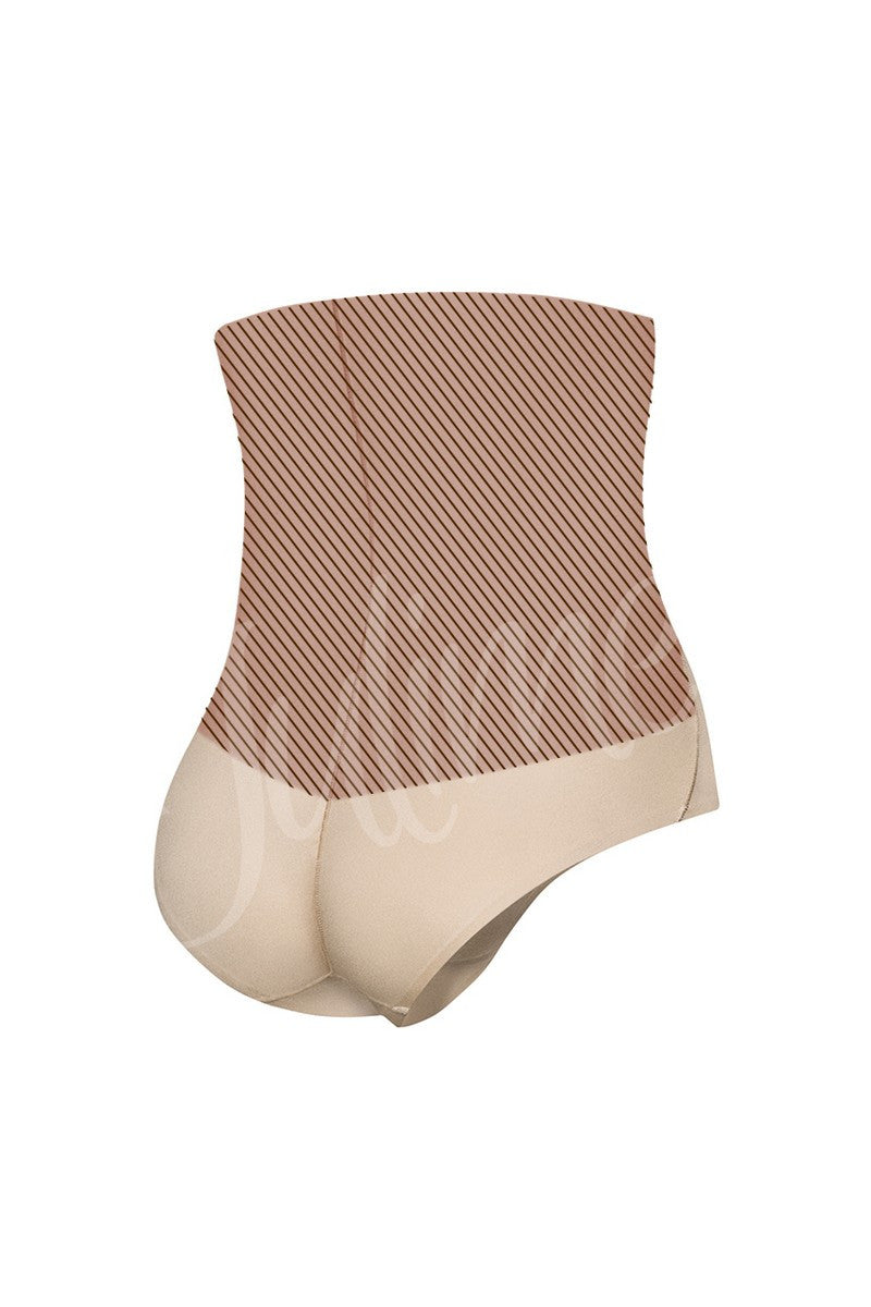 Бесшовные корректирующие трусы с высокой талией 241