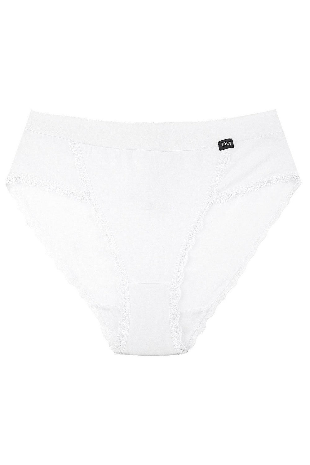 Трусики слип с кружевом LPC 140 white (2 шт.)