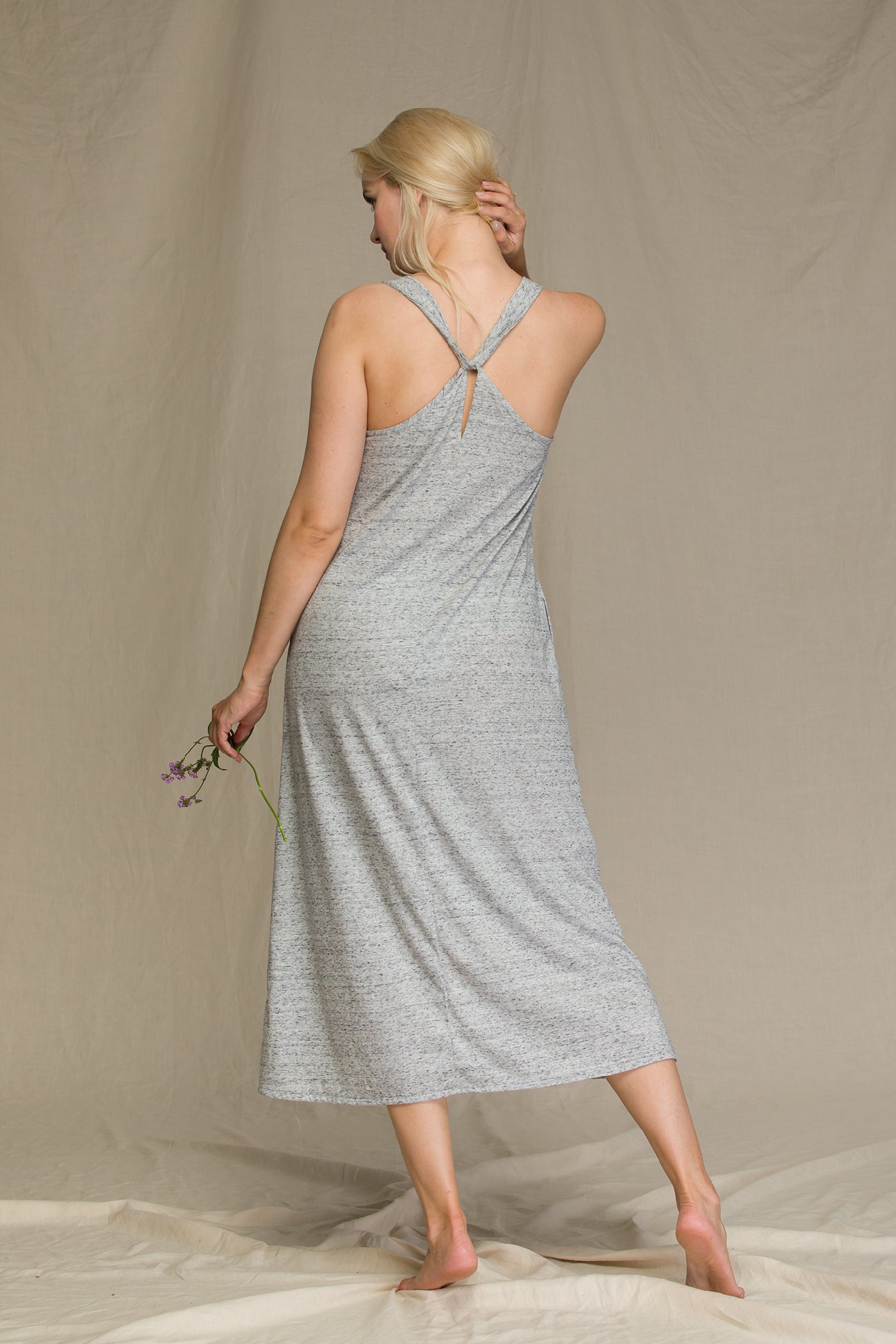 Бавовняний сарафан LHD 212 A21 melange