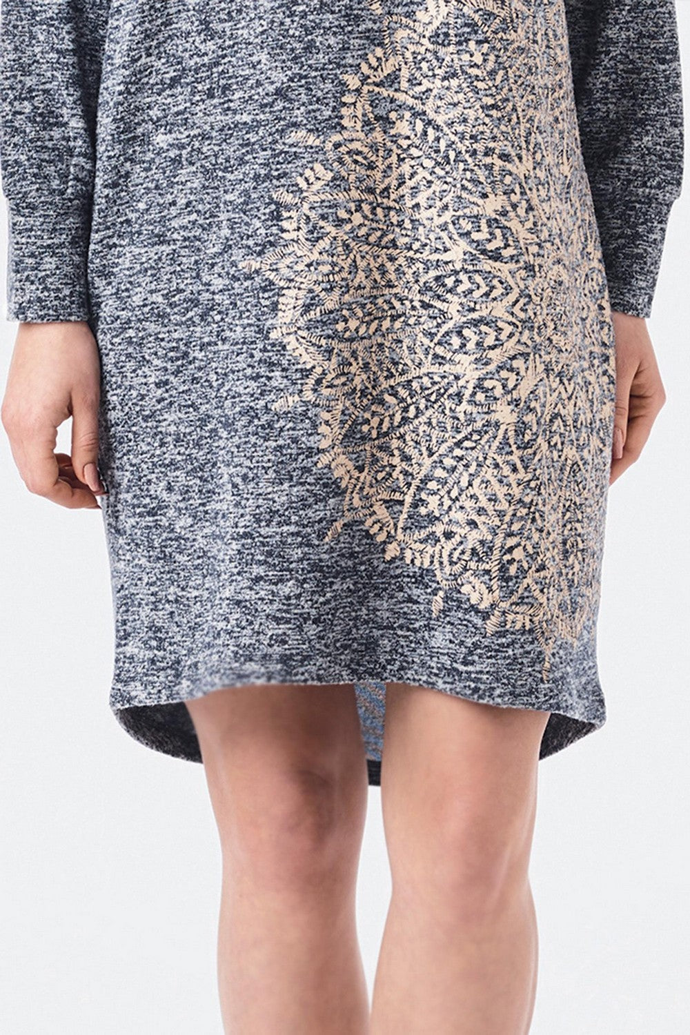 Домашнее платье с принтом LHD 895 B8