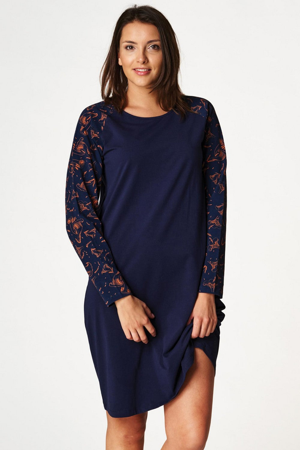 Ночная сорочка с принтом LND 752 B22