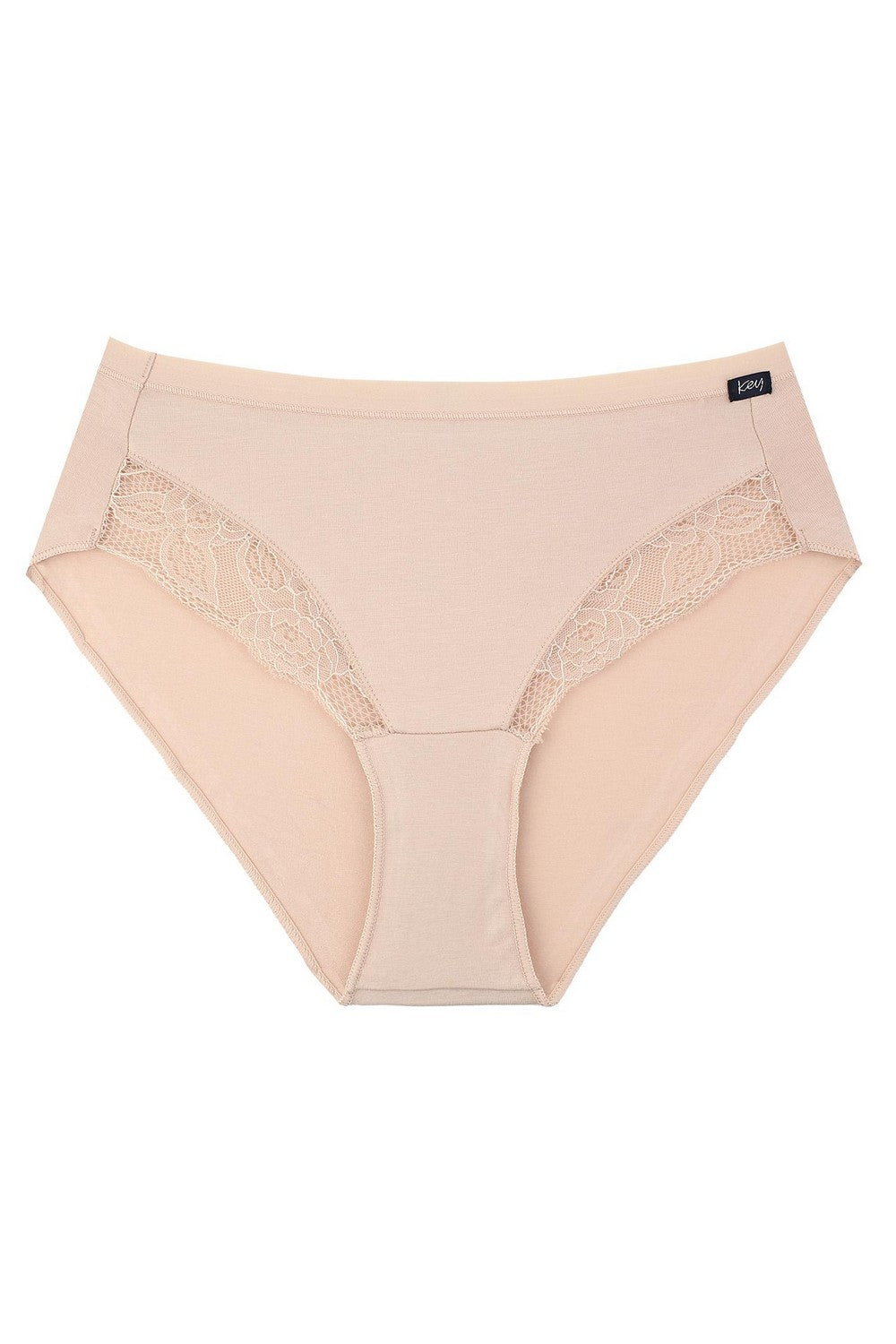 Трусики слип с кружевом LPC 141 beige (2 шт.)