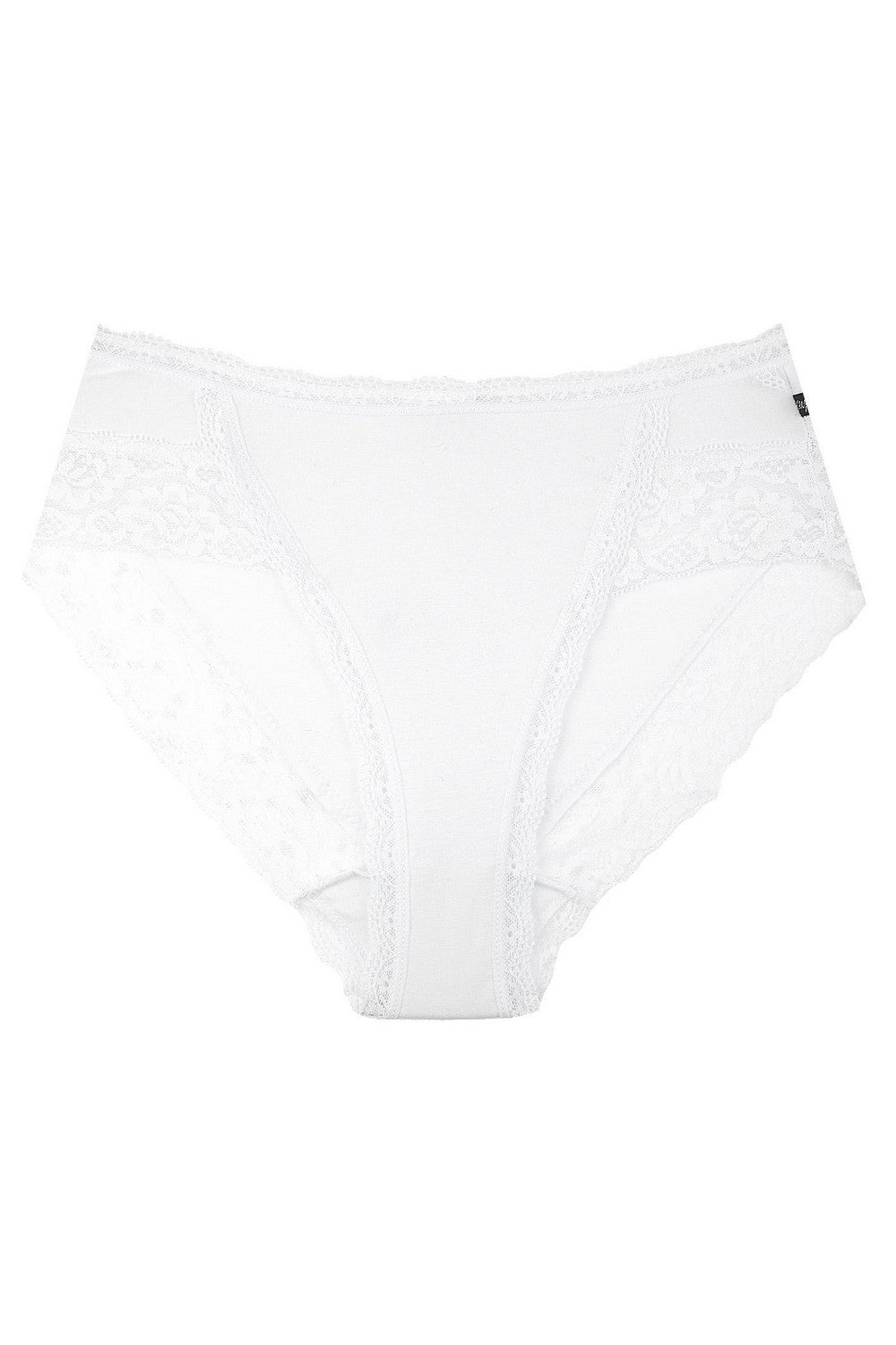 Трусики слип с кружевом LPC 142 white (2 шт.)