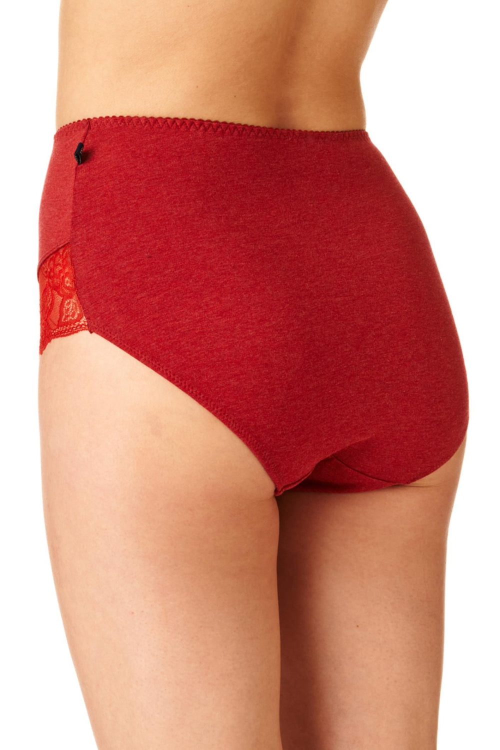 Высокие трусики слип из хлопка LPF 224 B22 (2 шт.)