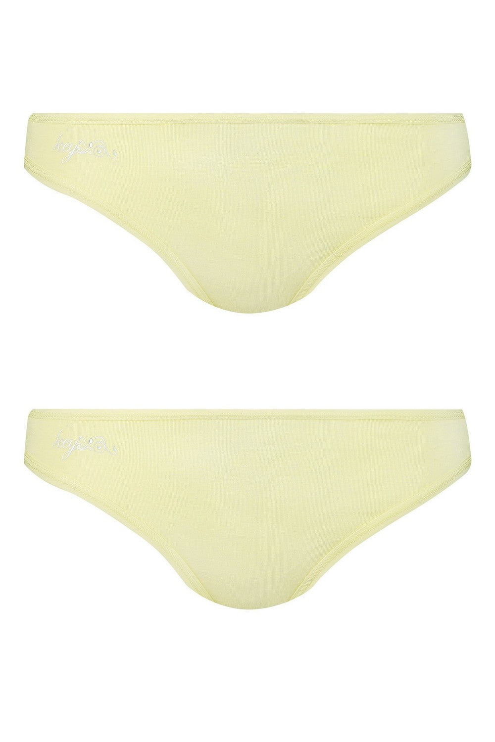 Хлопковые гладкие трусики слип LPR 010 (2 шт.)