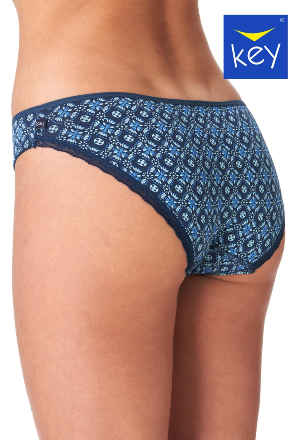 Хлопковые трусики слип с принтом LPR 633 B23 (2 шт.)