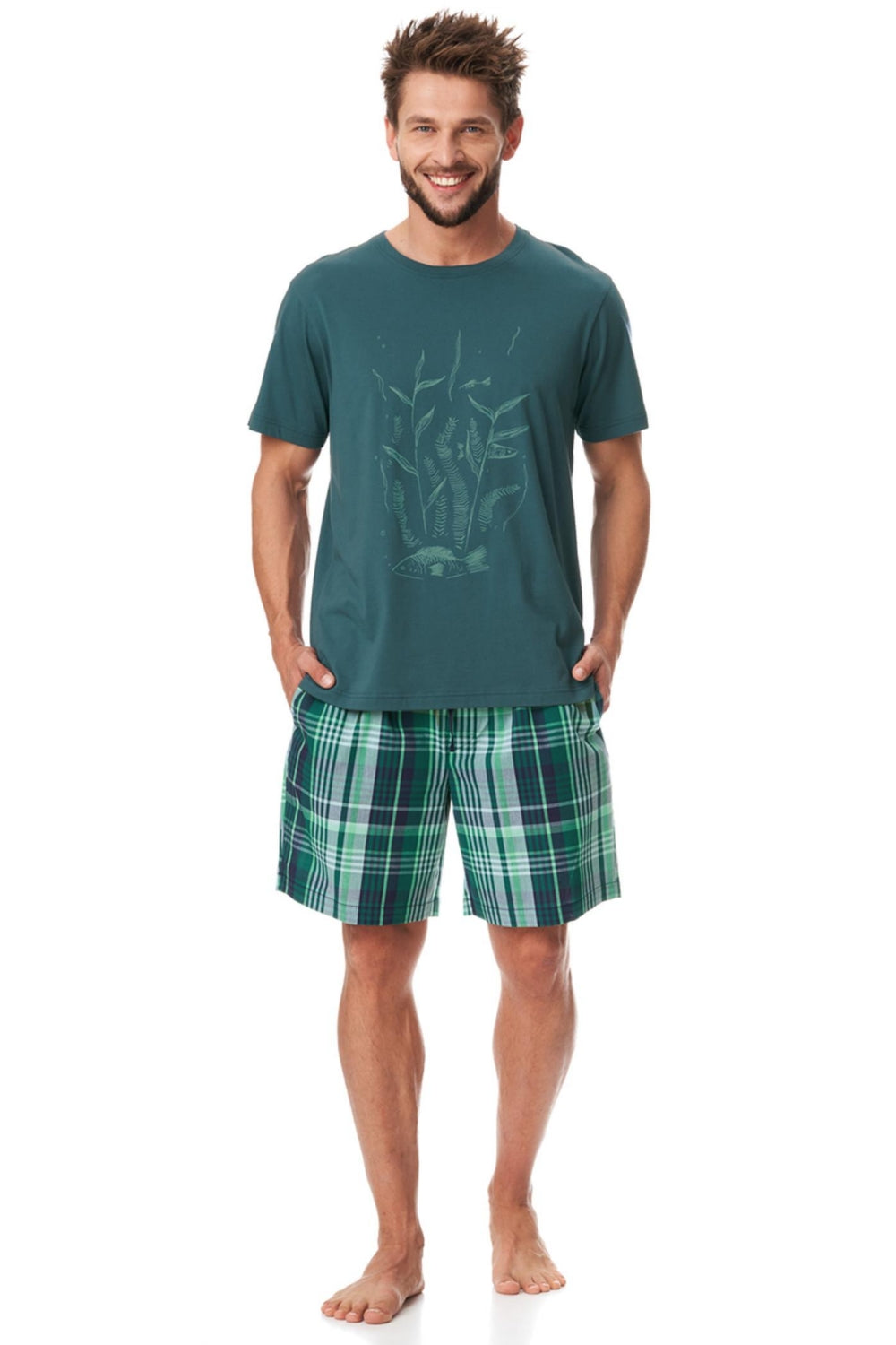 Мужская пижама из хлопка МNS 438 A23