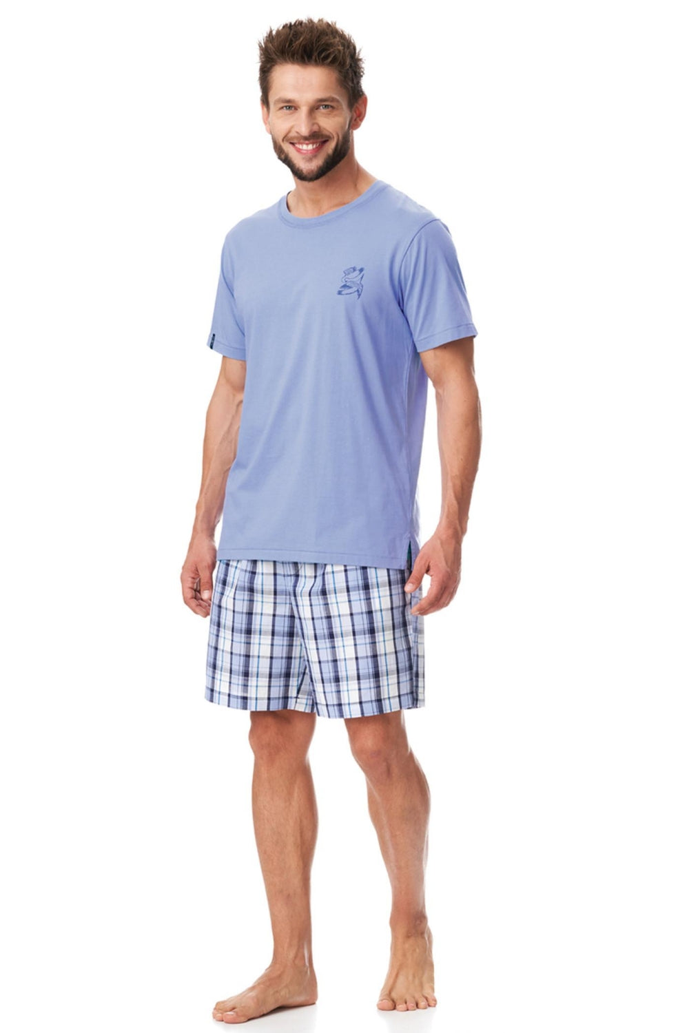 Мужская пижама из хлопка МNS 455 A23