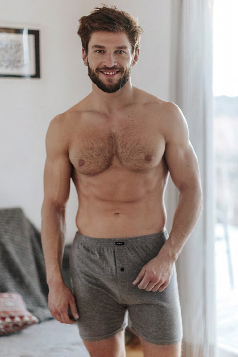 Хлопковые мужские боксеры MXC 126