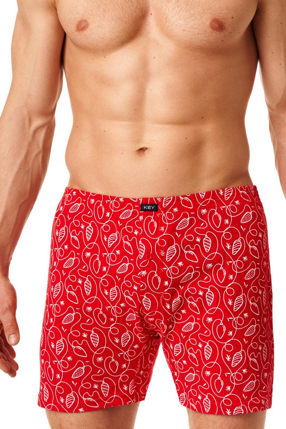 Мужские боксеры из хлопка MXC 915 B22 red