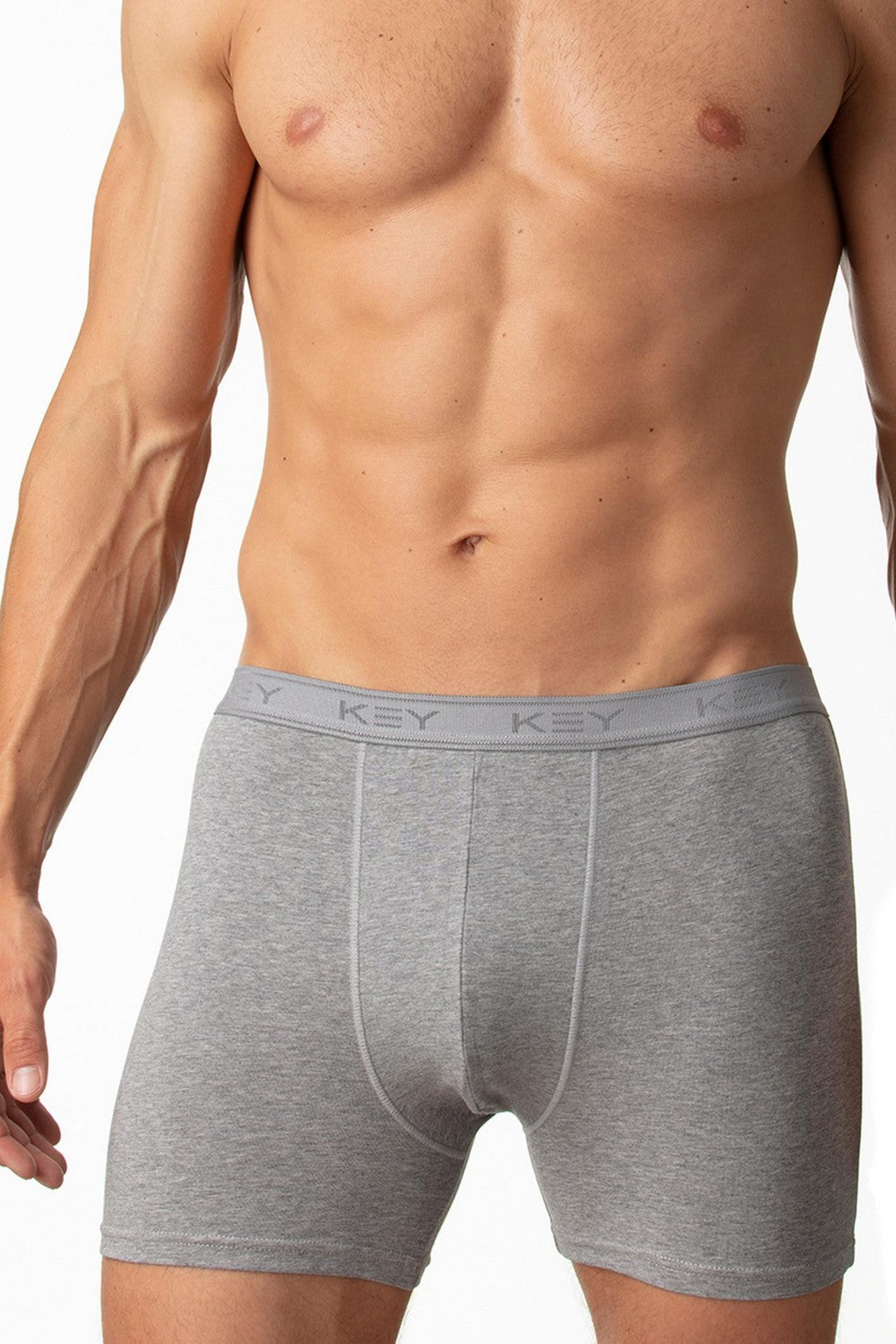 Мужские трусы шорты из хлопка MXM 019 melange