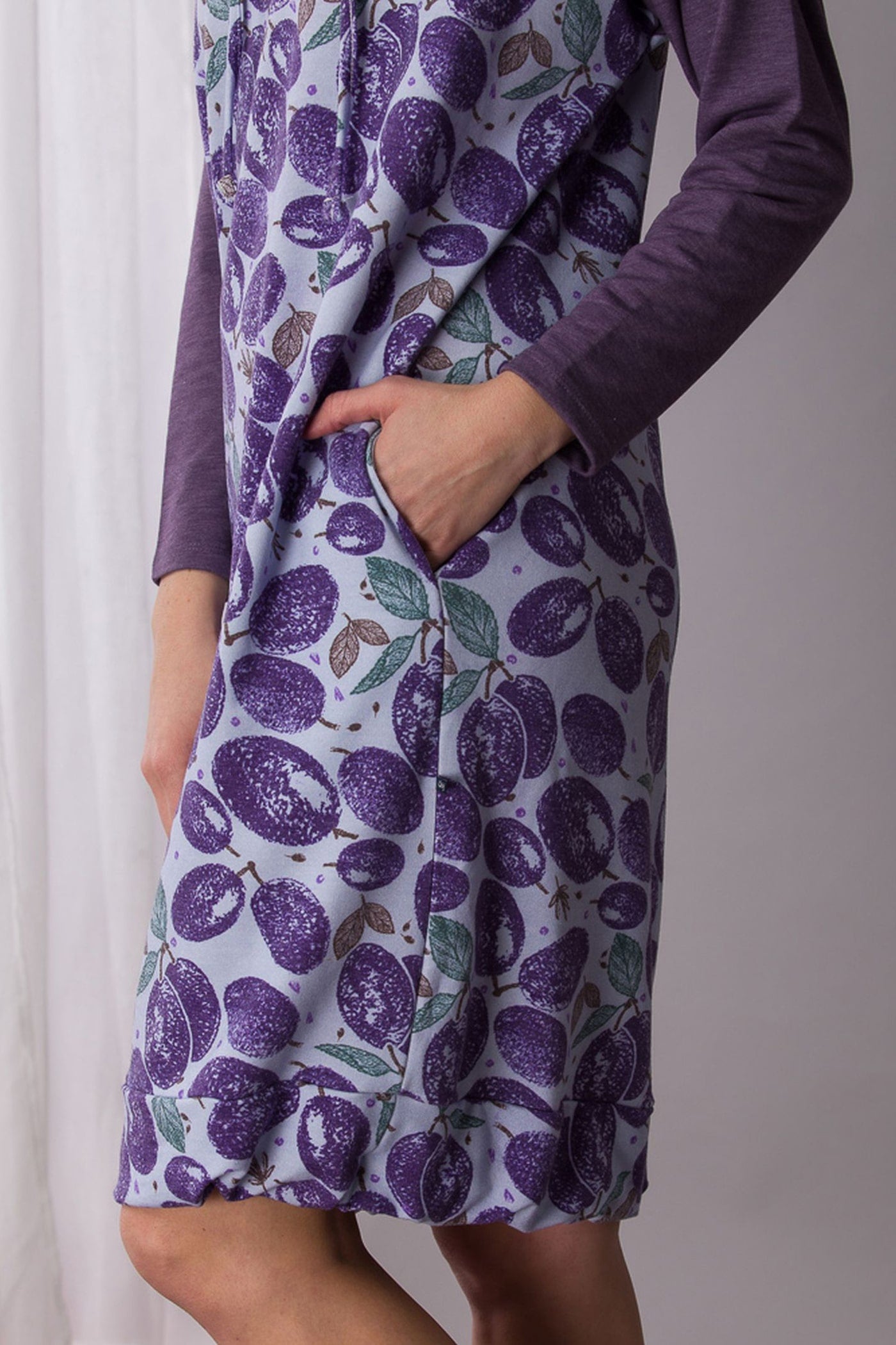 Трикотажное платье с карманами LHD 206 B21